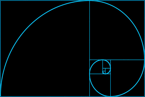 مارپیچ طلایی Golden spiral