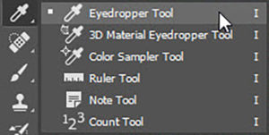 ابزار EyeDropper Tool