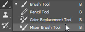 ابزار Mixer Brush Tool