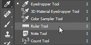 ابزار Ruler tool