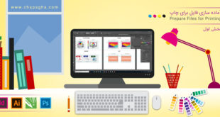 بخش اول: راهنمای آماده سازی فایل برای چاپ
