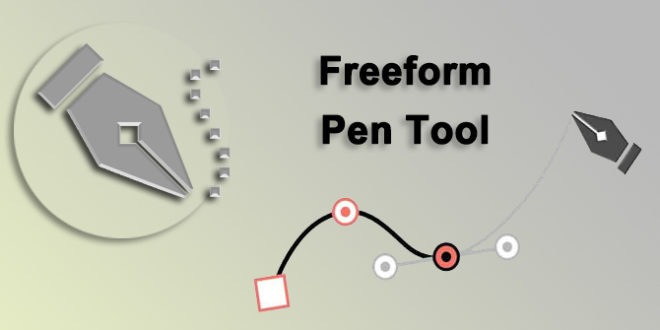 ابزار freeform pen tool